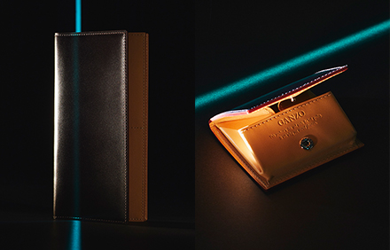 CORDOVAN LONG WALLET ｜ コードバンの束入れ BOX COIN CASE ｜ BOX小銭入れ