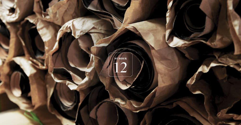 耐久性と耐水 性にすぐれたブライドルレザーのつくり