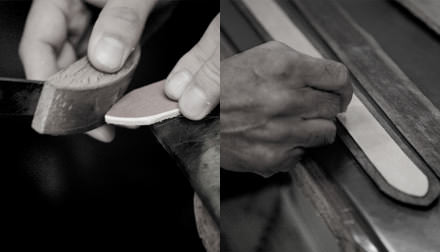 ベルトの良し悪しを決める細部の仕上げ