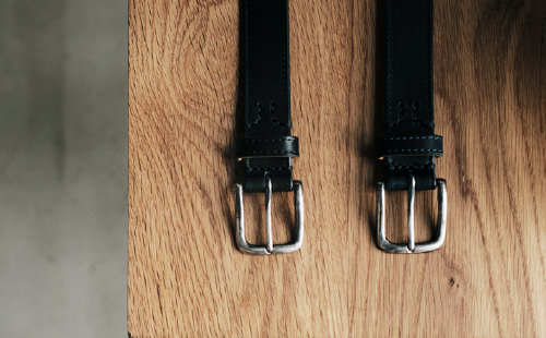 GANZOのベルトづくり